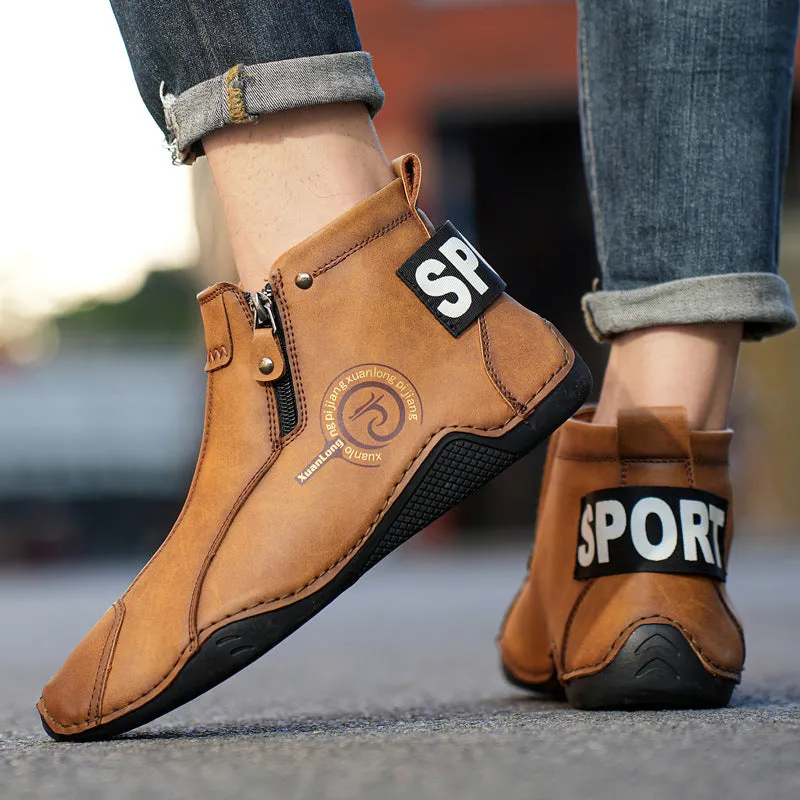 INSTOCK-Cross-border large size men's boots