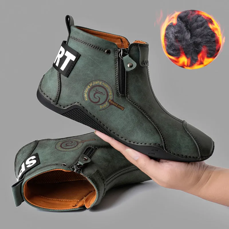 INSTOCK-Cross-border large size men's boots