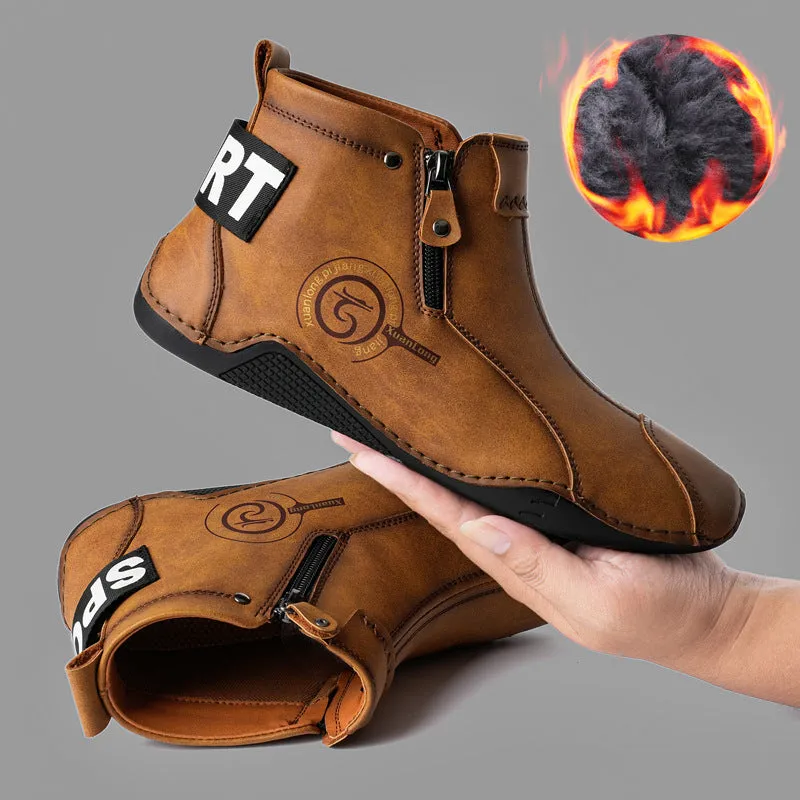 INSTOCK-Cross-border large size men's boots