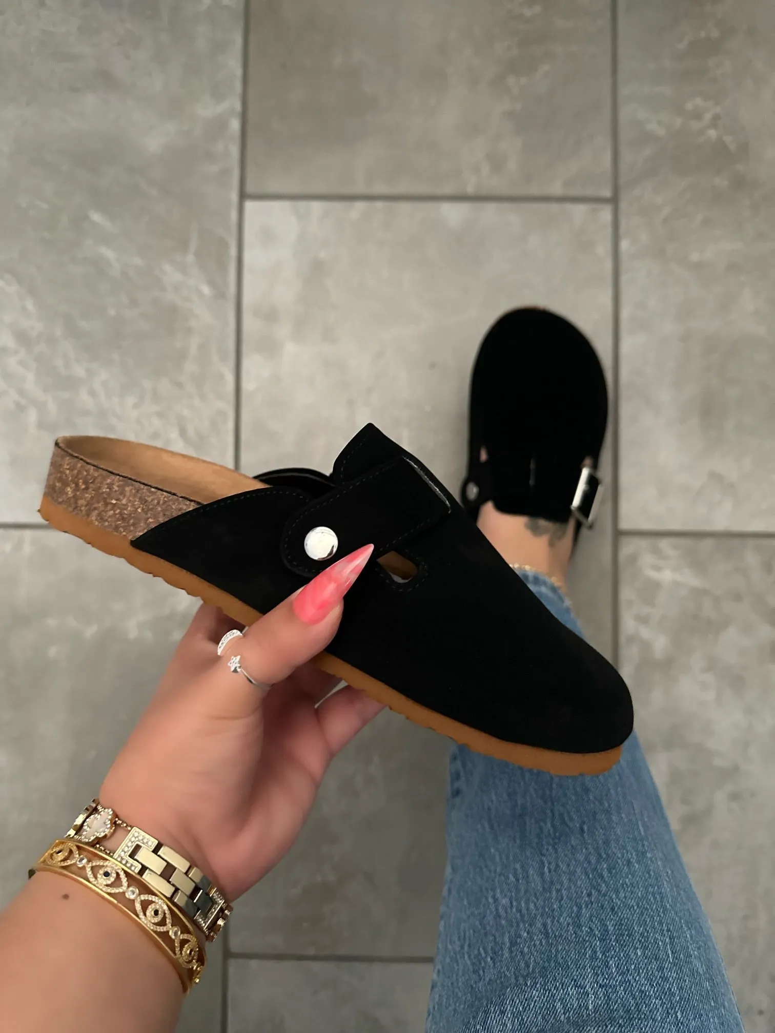 Jasmine Clog- Black