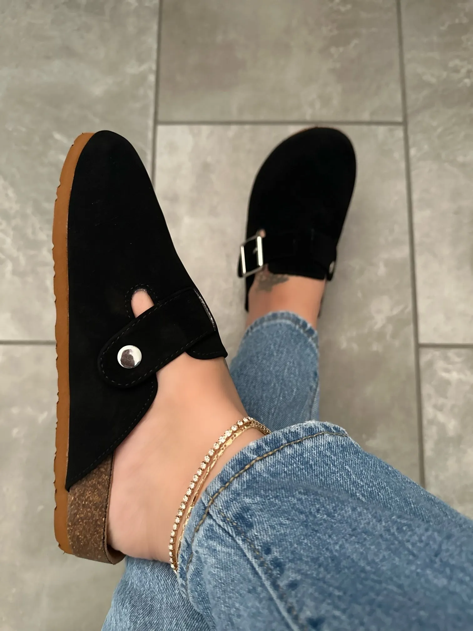Jasmine Clog- Black