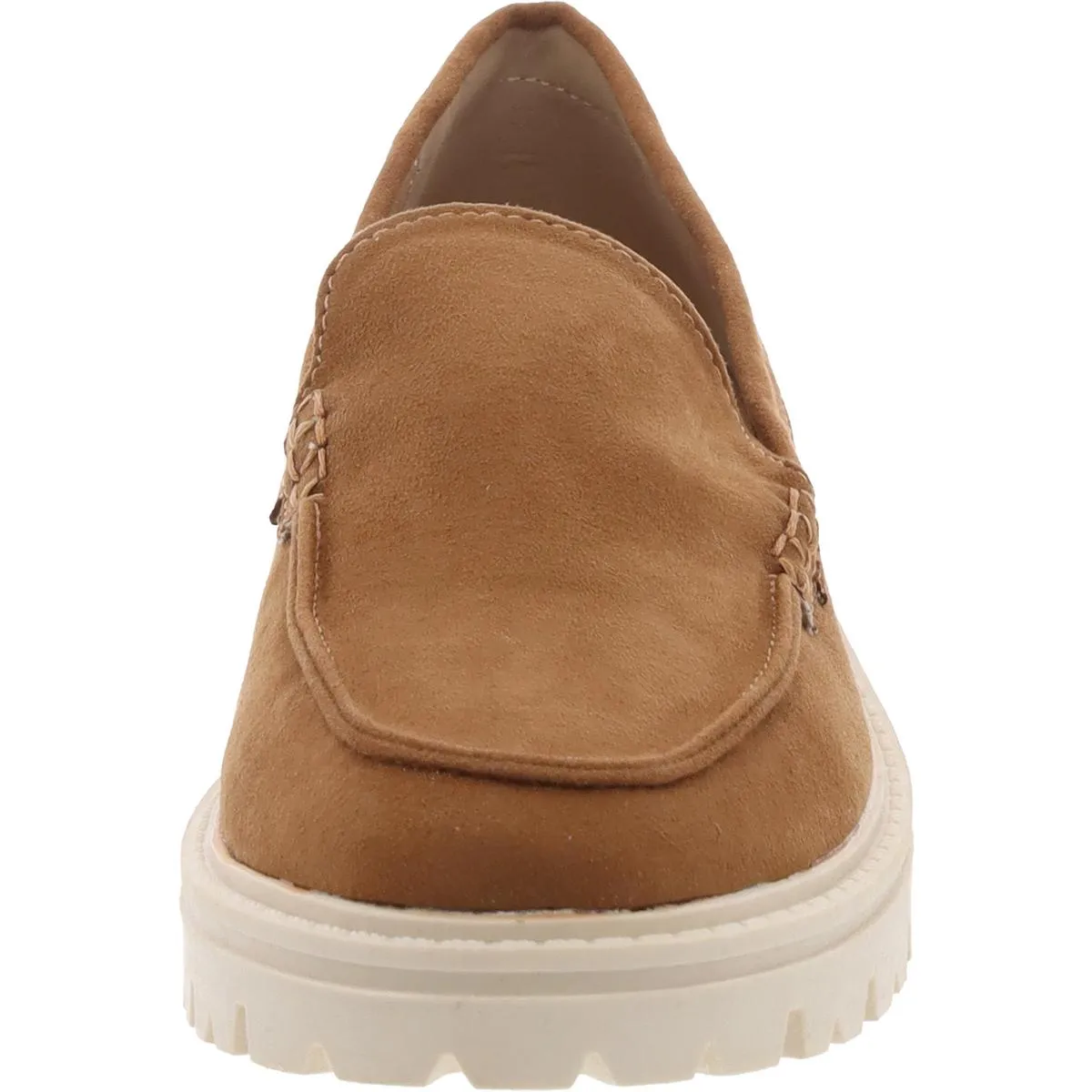 Journee Collection Womens Solid Suede Loafers