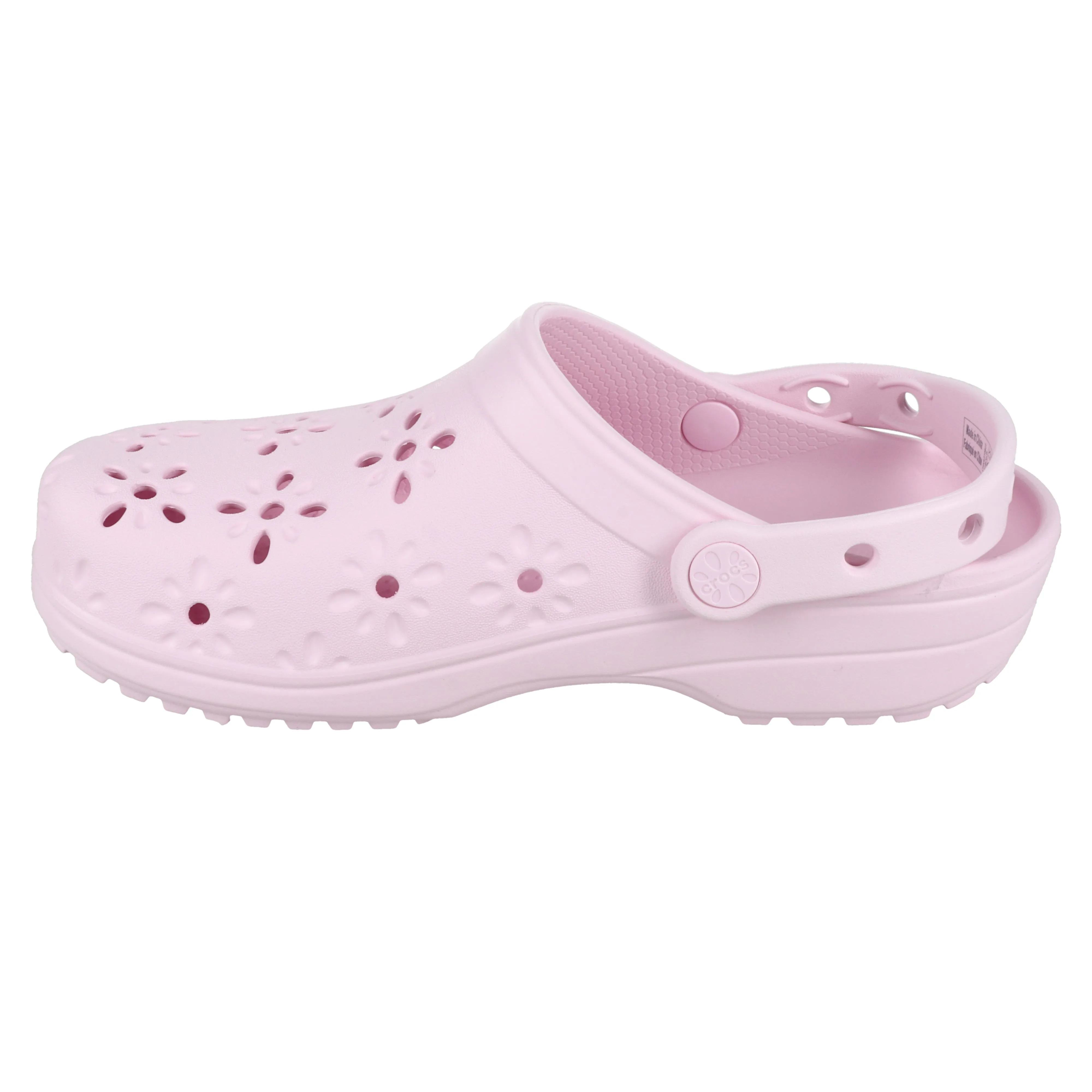 Kids' Floral Cut-Out Clog
