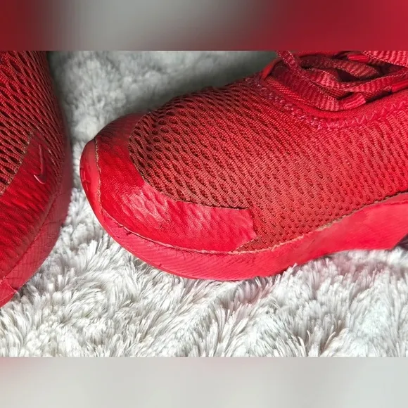 Kid's Nike Air Max 270 Red Sneakers, Size 12c