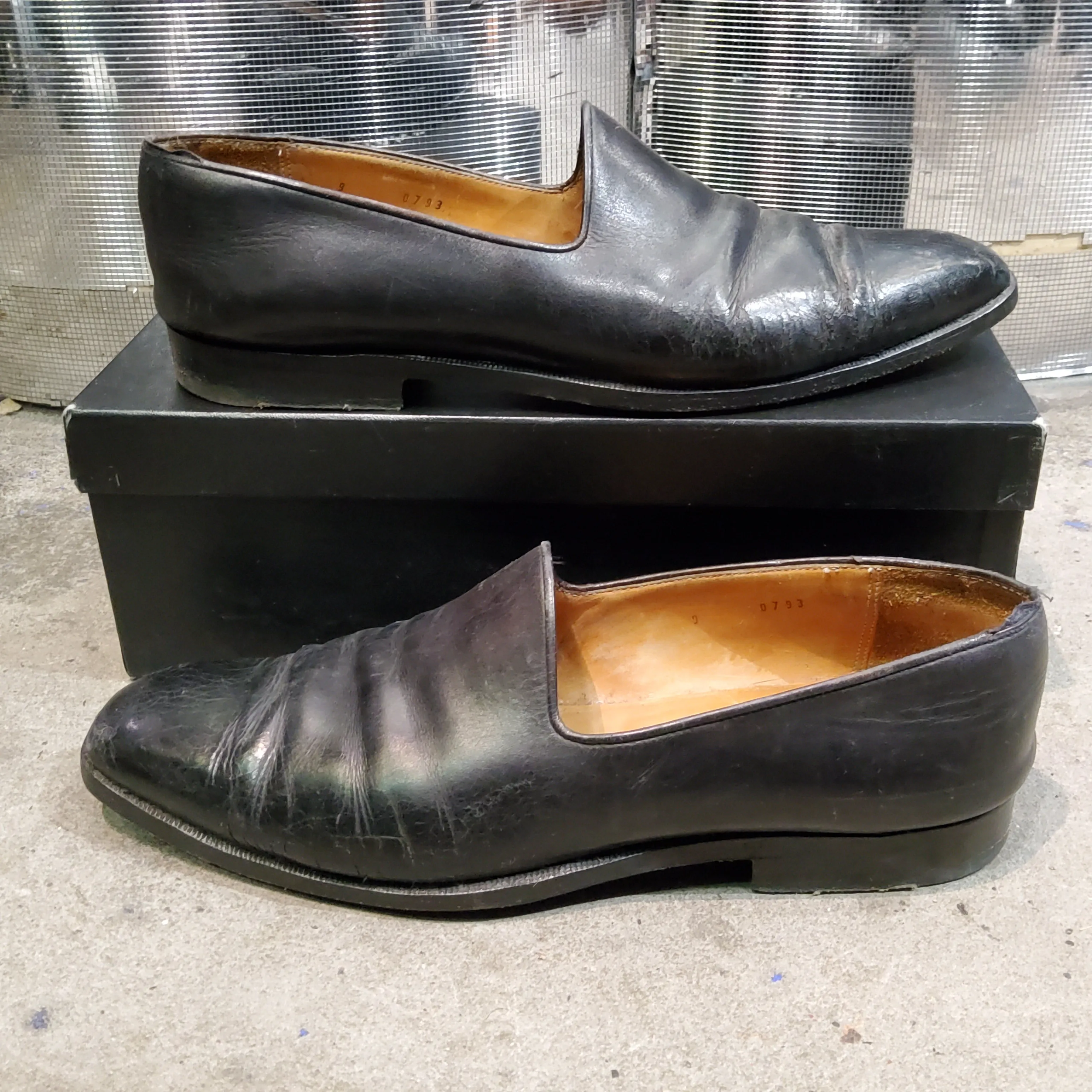 Leather Loafers