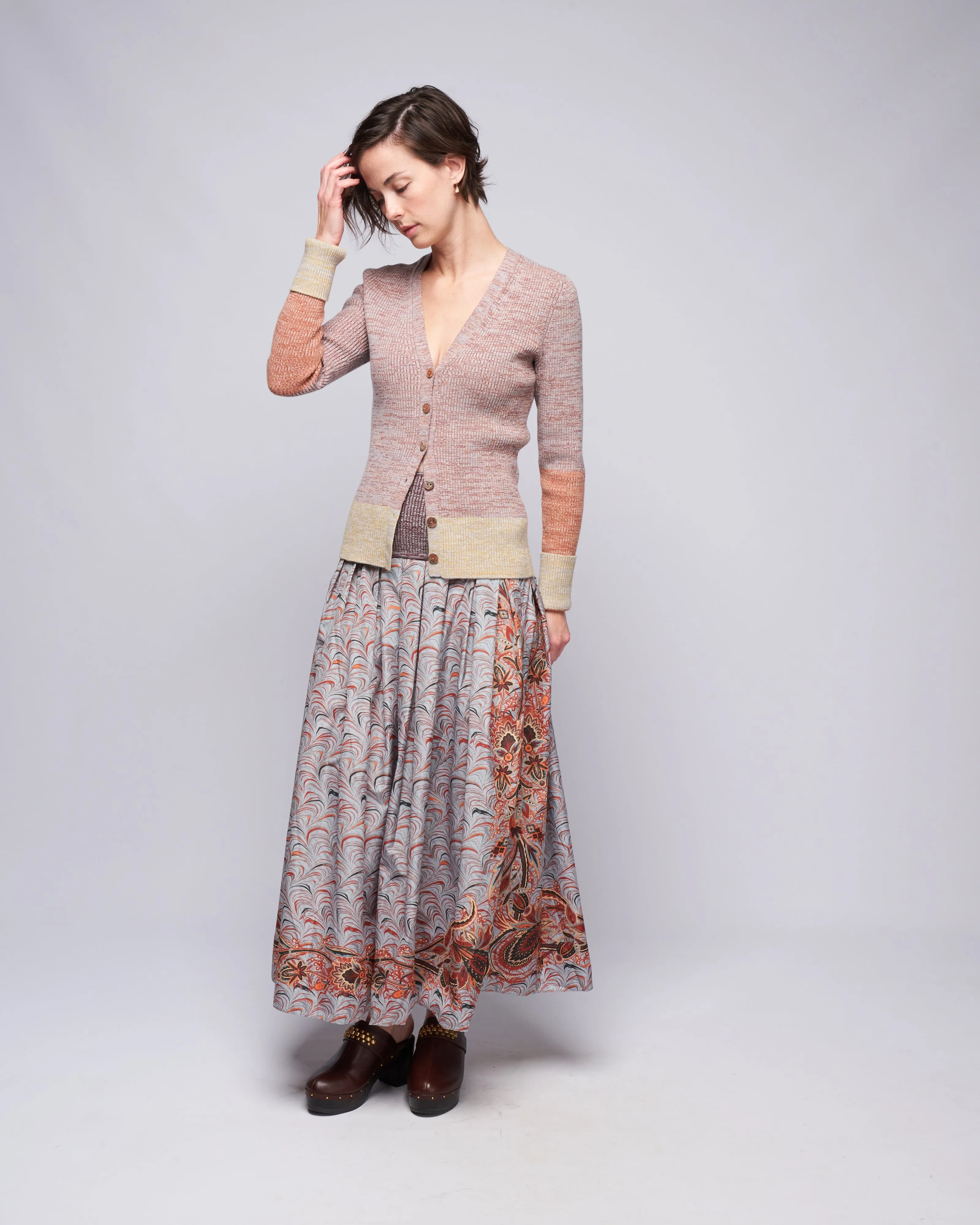 lena skirt - chalcedony