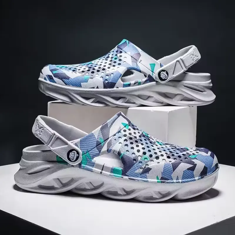 Men’s Summer EVA Sandals – Lightweight Platform Clogs