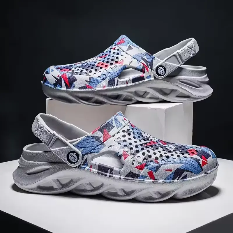 Men’s Summer EVA Sandals – Lightweight Platform Clogs