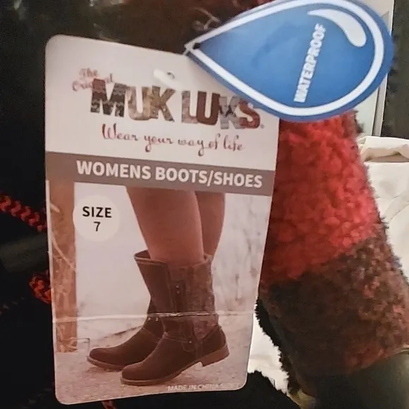 Muk Luks Waterproof Faux Fur