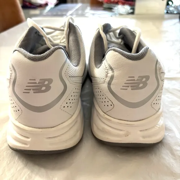 New Balance 411 V1 training sneakers white gray SZ 12 NWOT Extra wide Comfort