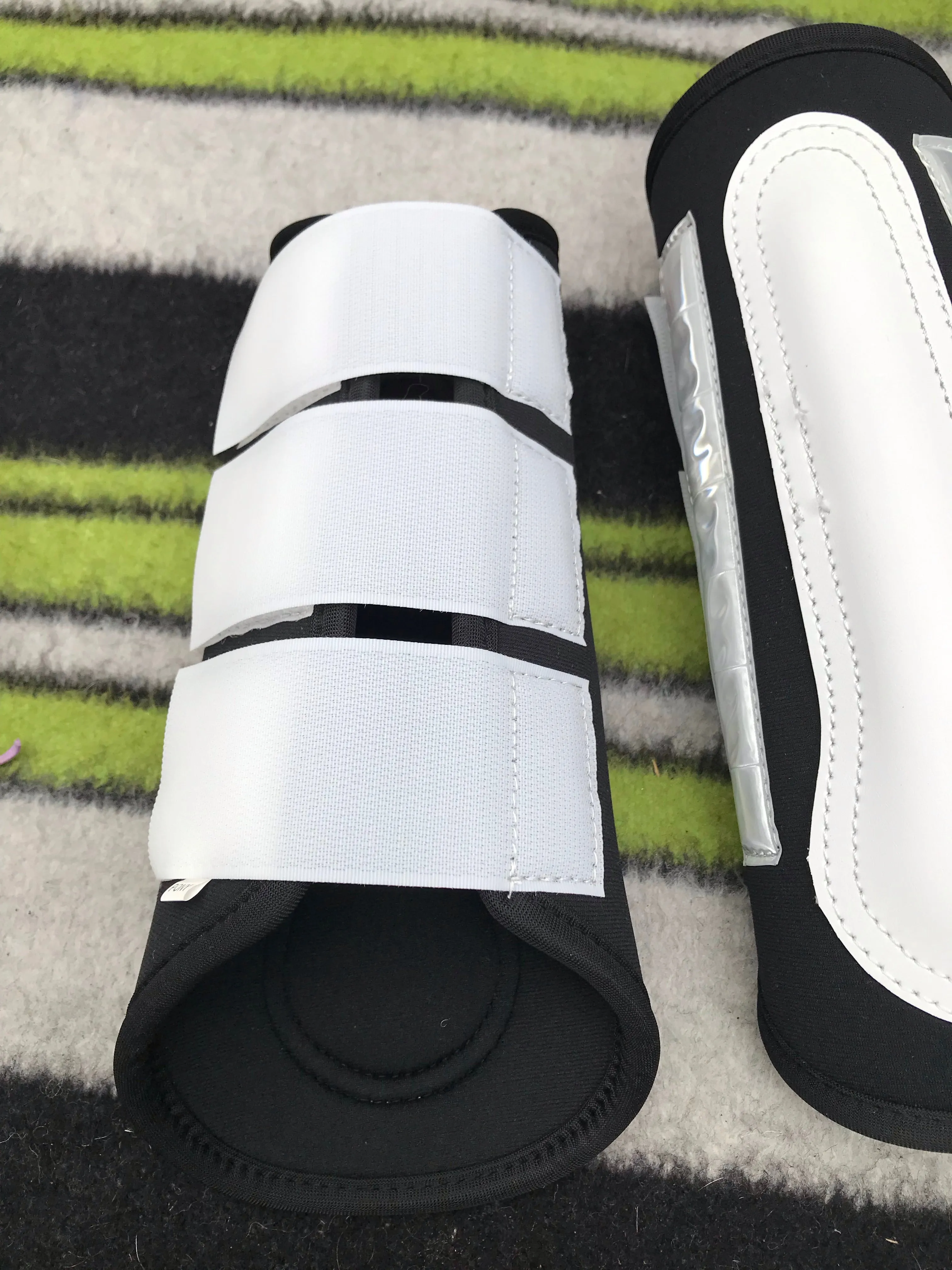 new harlequin brushing boots pony size FREE POSTAGE