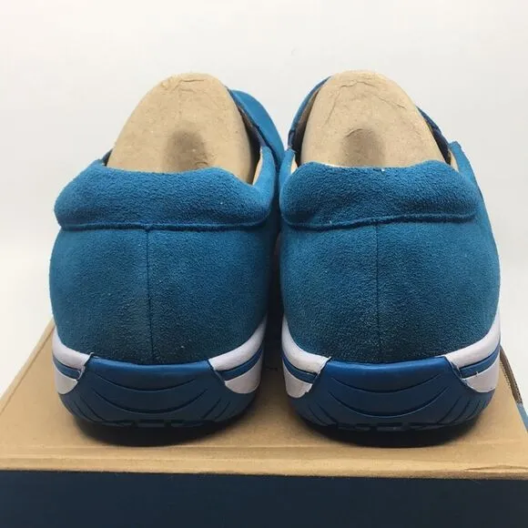 NIB Alegria Men’s Aaron Blur Suede Slip On Shoes - Size 47 EU 13 US