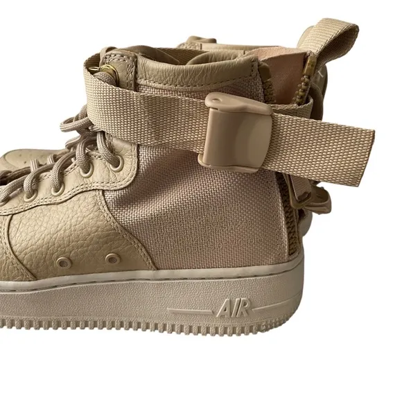 Nike Boys' SF Air Force 1 Mid Mushroom Youth Shoes Size 6Y Sneakers AJ0424-200