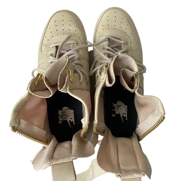 Nike Boys' SF Air Force 1 Mid Mushroom Youth Shoes Size 6Y Sneakers AJ0424-200