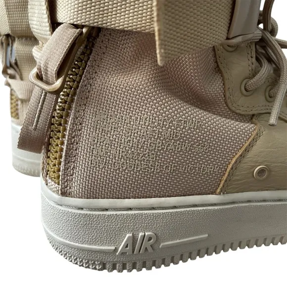 Nike Boys' SF Air Force 1 Mid Mushroom Youth Shoes Size 6Y Sneakers AJ0424-200