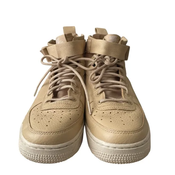 Nike Boys' SF Air Force 1 Mid Mushroom Youth Shoes Size 6Y Sneakers AJ0424-200