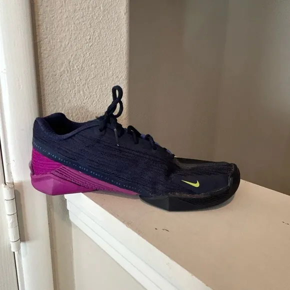 Nike React Metcon Turbo Blue Purple Training Sneakers CT1249-400 Womens Size 7
