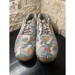 NoBull Tropical Sky Sneakers Mens 15 Sz Womens 16.5 Training Workout Floral