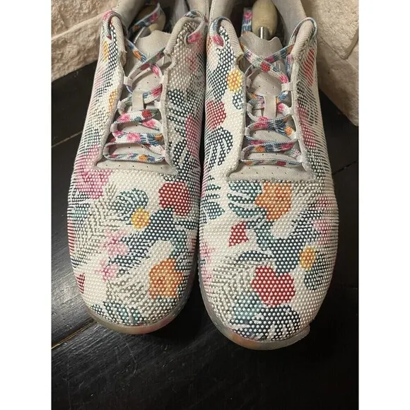 NoBull Tropical Sky Sneakers Mens 15 Sz Womens 16.5 Training Workout Floral