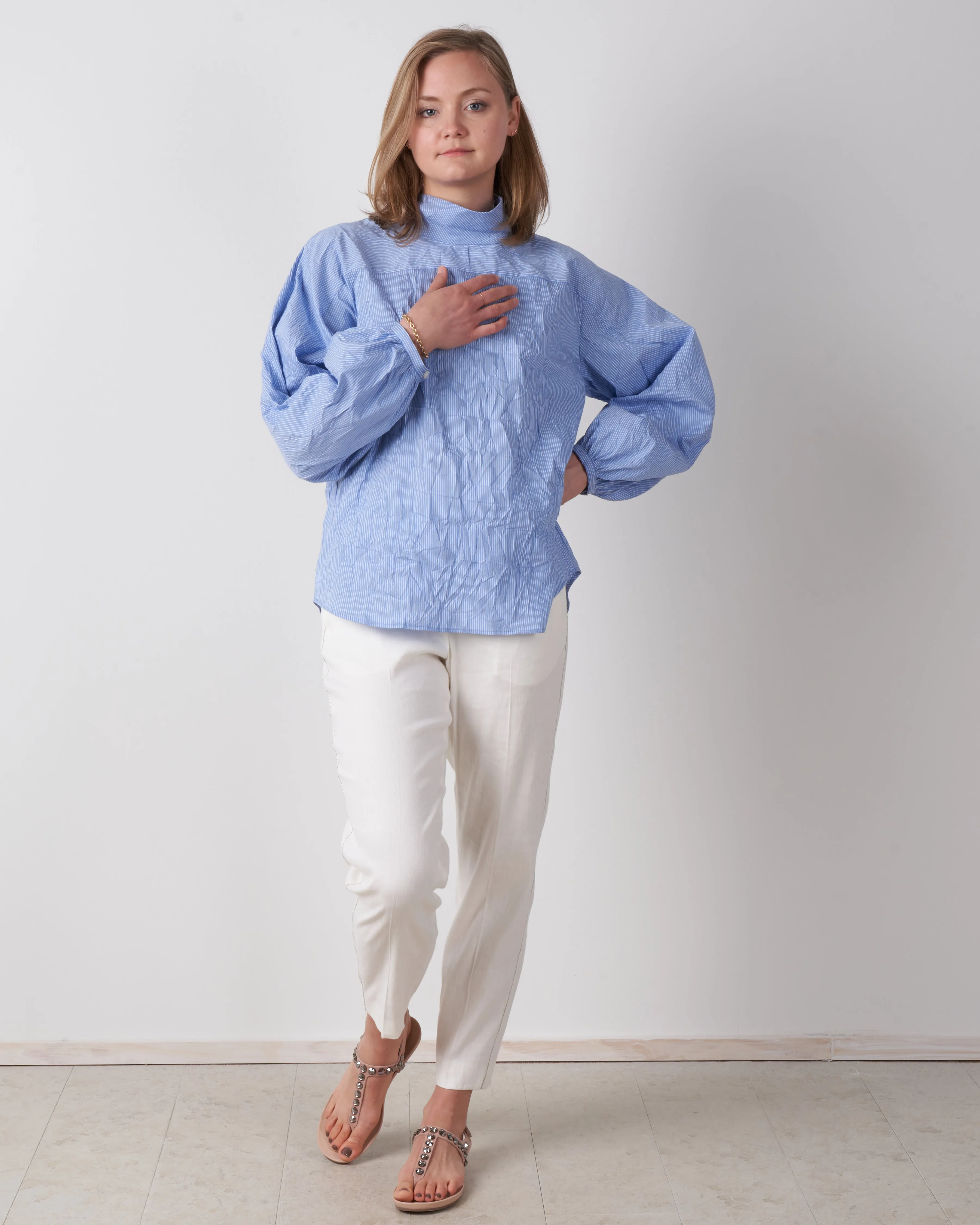 noni top - blue multi