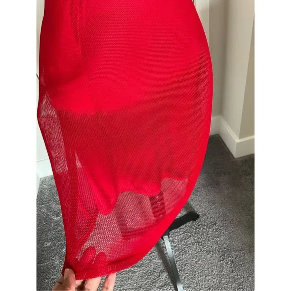 NWT Red Skater Skirt