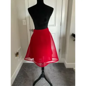 NWT Red Skater Skirt