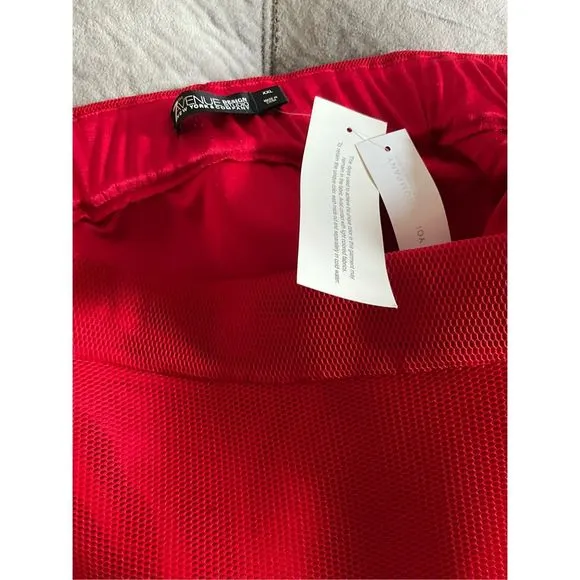 NWT Red Skater Skirt