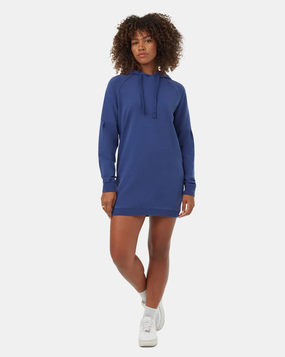 Oversized French Terry Hoodie Dress