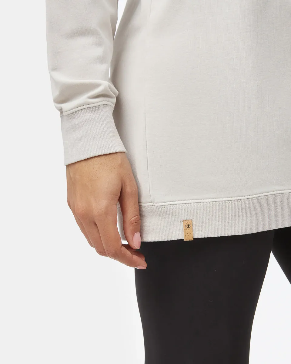 Oversized French Terry Hoodie Dress