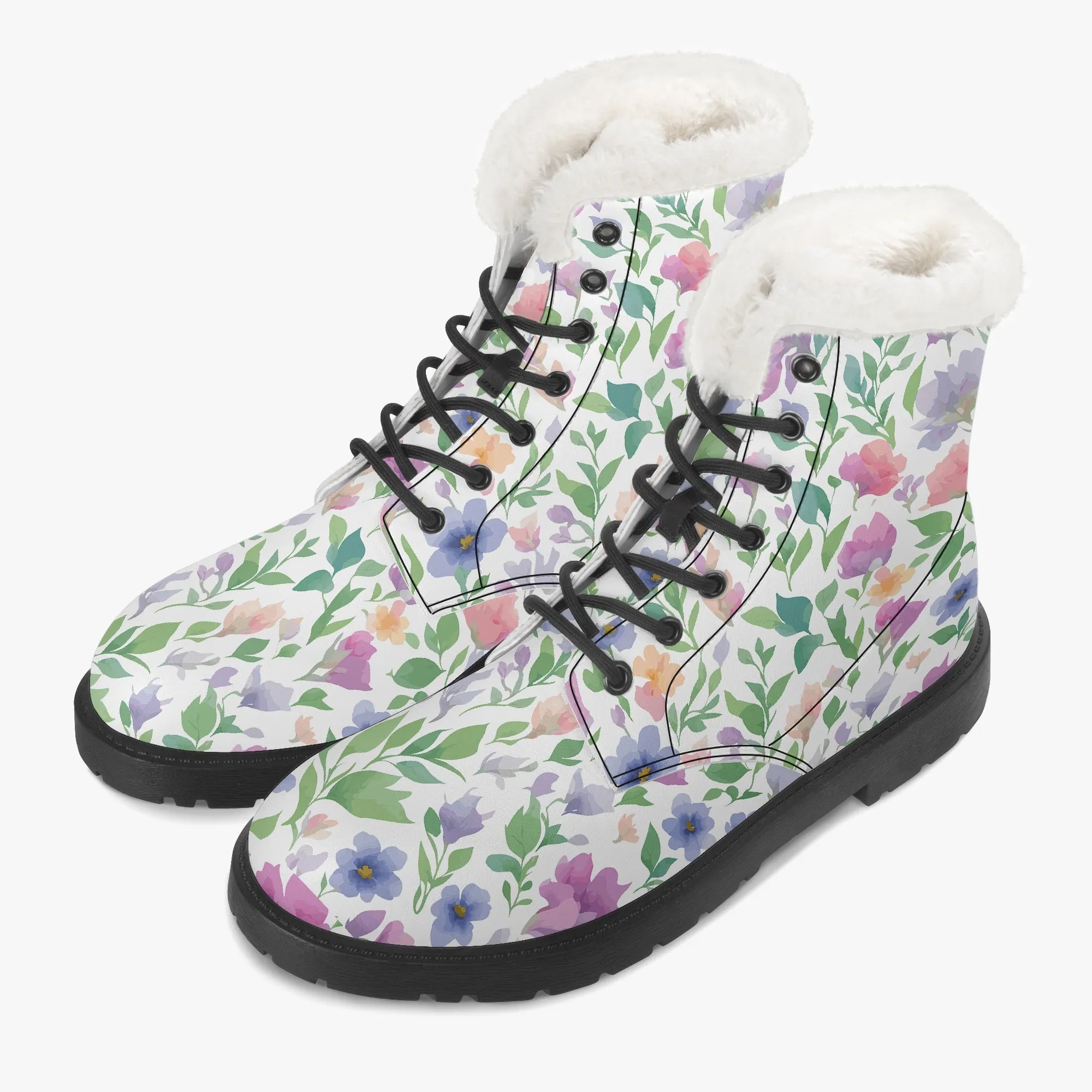 Pastel Painted Flowers
