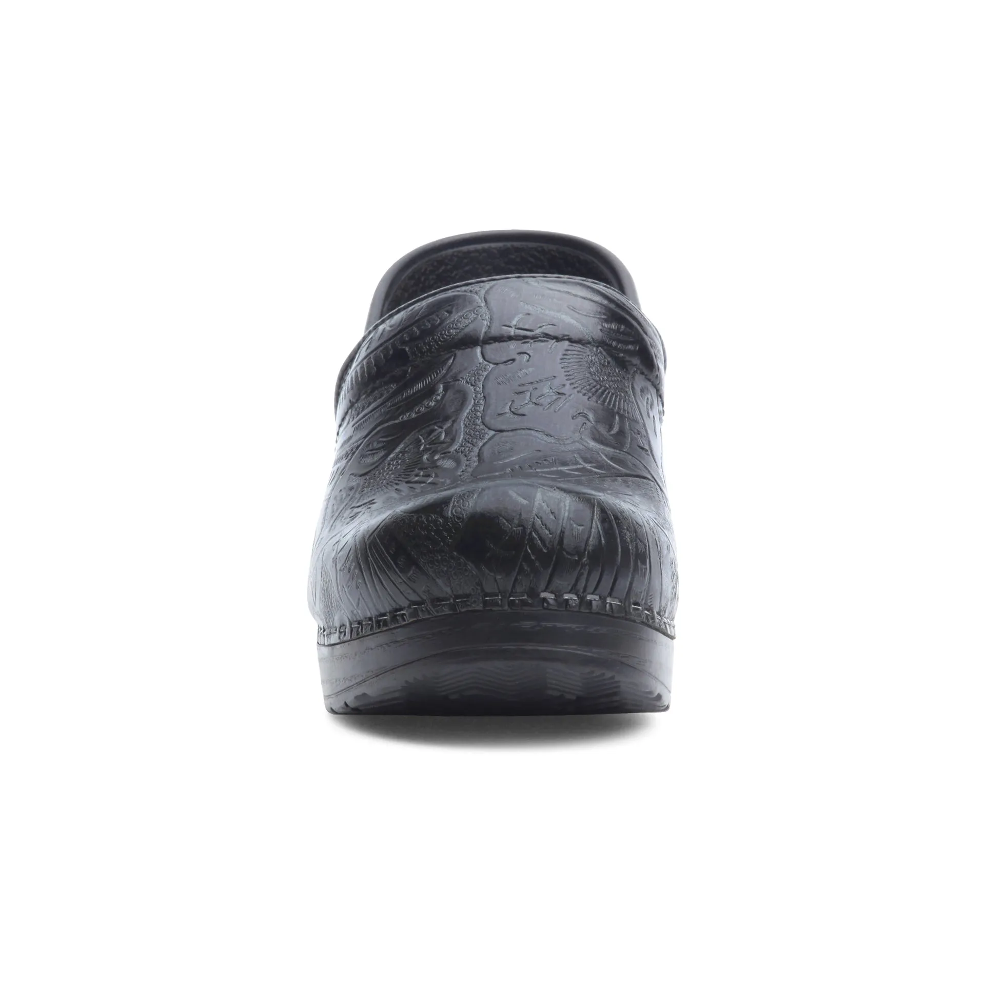 Professional - Black Tooled Clog - 906-020202