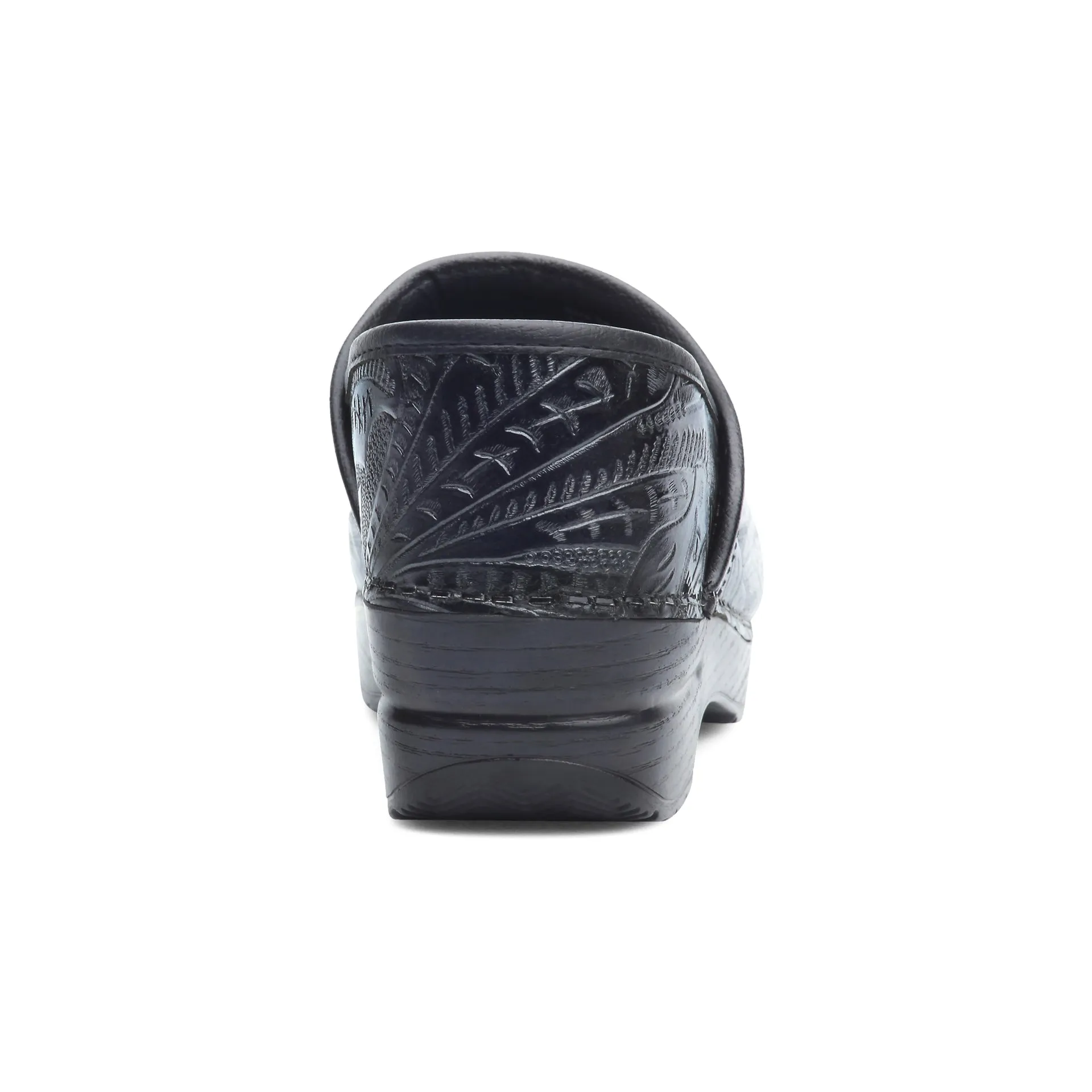 Professional - Black Tooled Clog - 906-020202