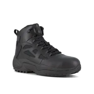 Reebok Men's Rapid Response RB 6" Comp Toe Police Duty Boot - Black - RB8674