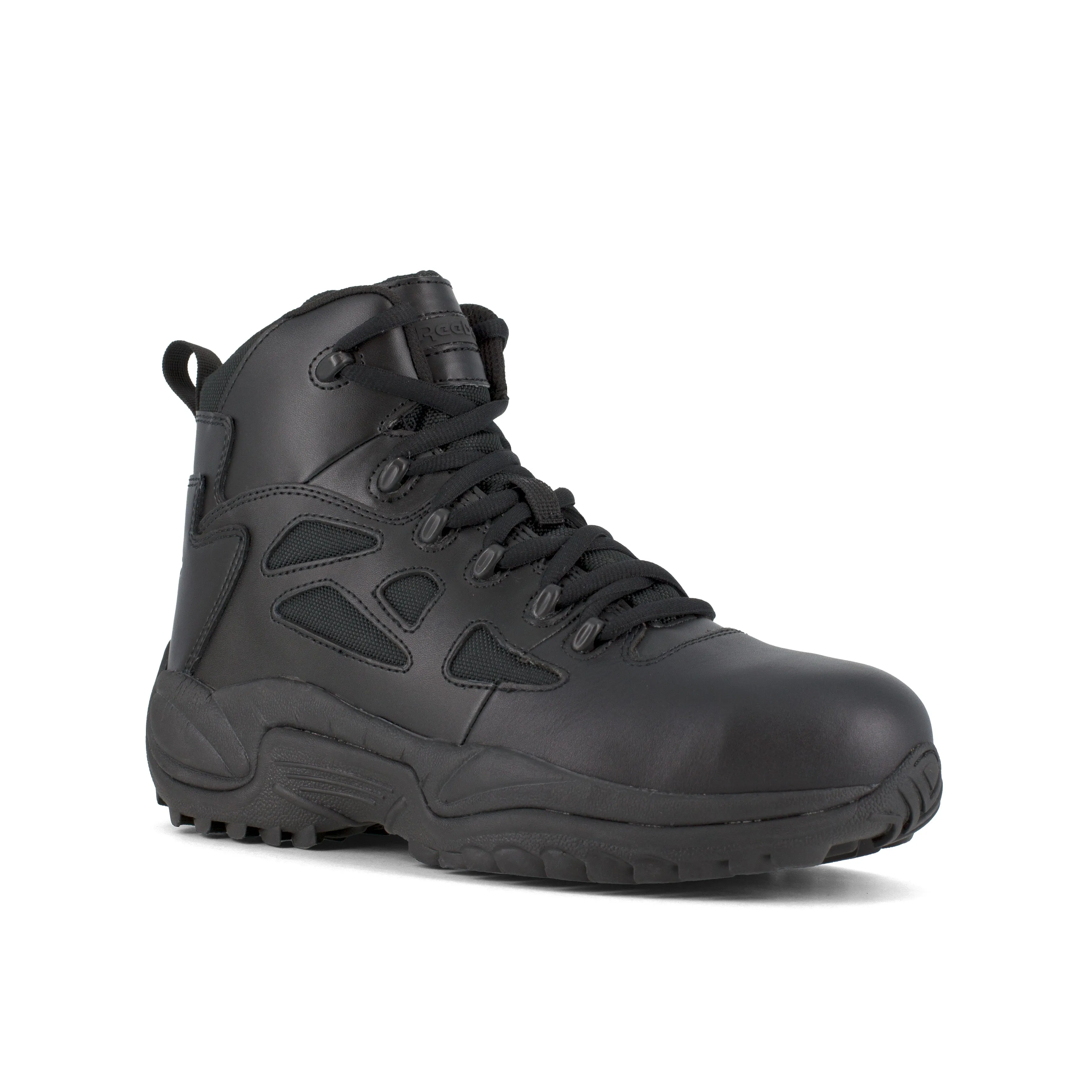 Reebok Men's Rapid Response RB 6" Comp Toe Police Duty Boot - Black - RB8674