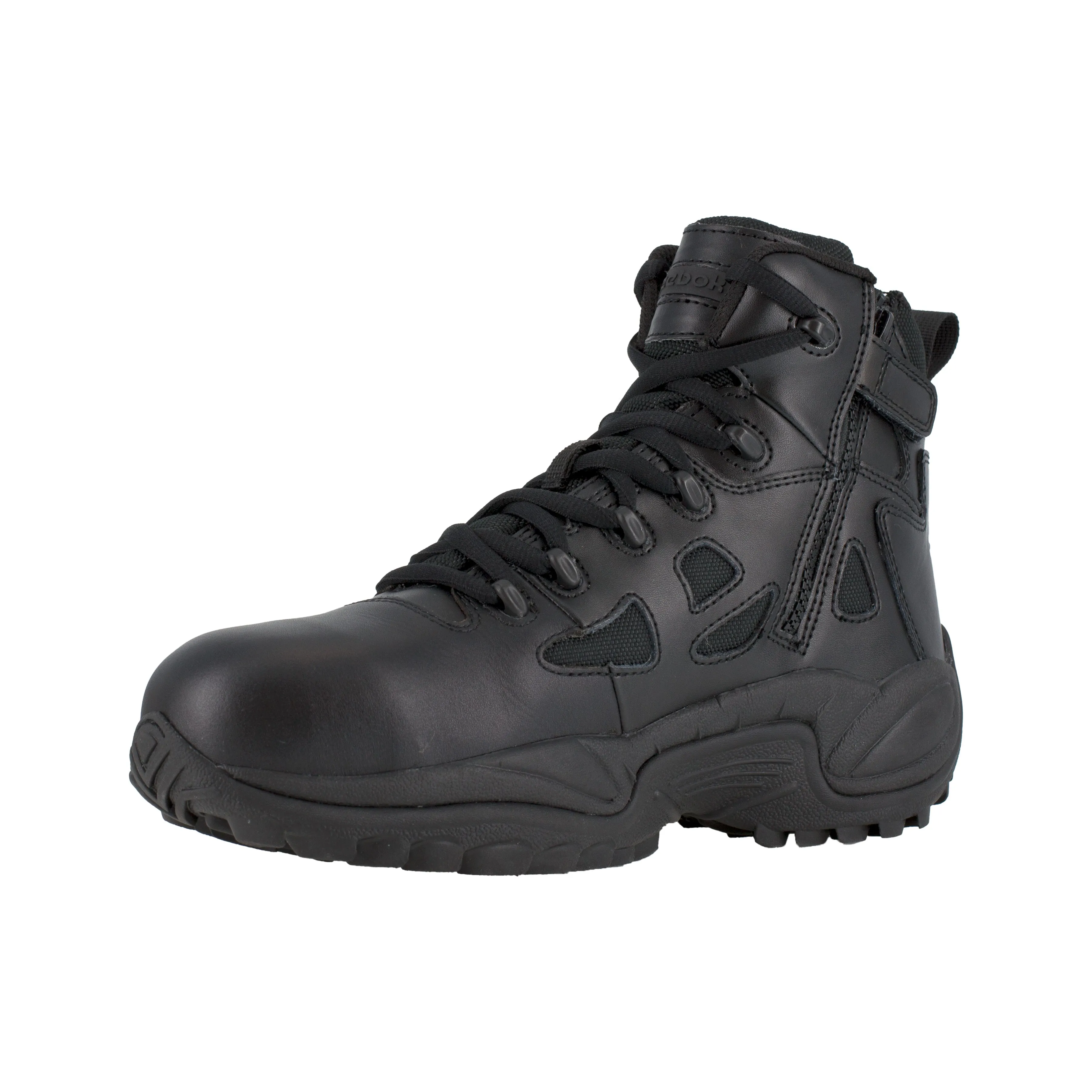 Reebok Men's Rapid Response RB 6" Comp Toe Police Duty Boot - Black - RB8674