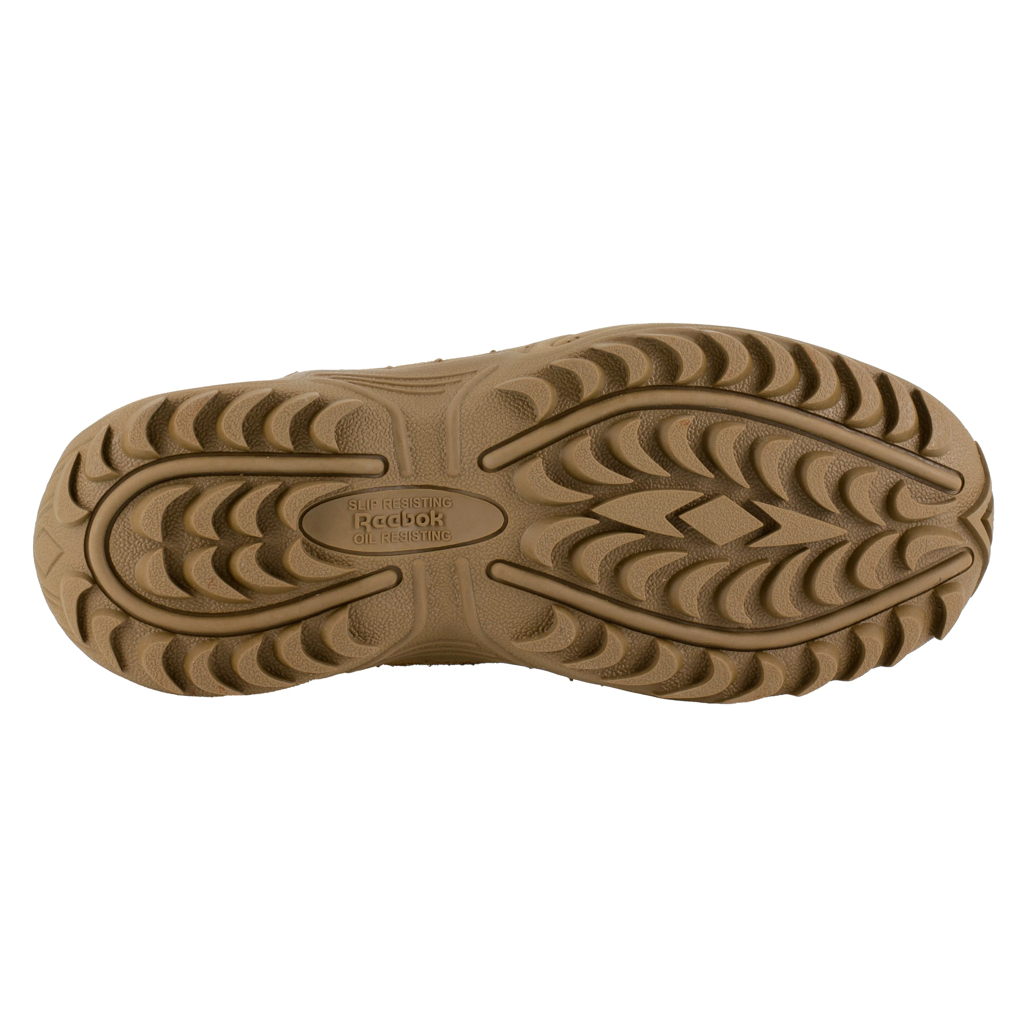 Reebok Men's Rapid Response RB 8" Comp Toe Side Zip Stealth Military Duty Boot - Coyote - RB8850