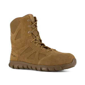 Reebok Men's Sublite Cushion 8" Comp Toe Tactical Military Boot - Coyote - RB8809
