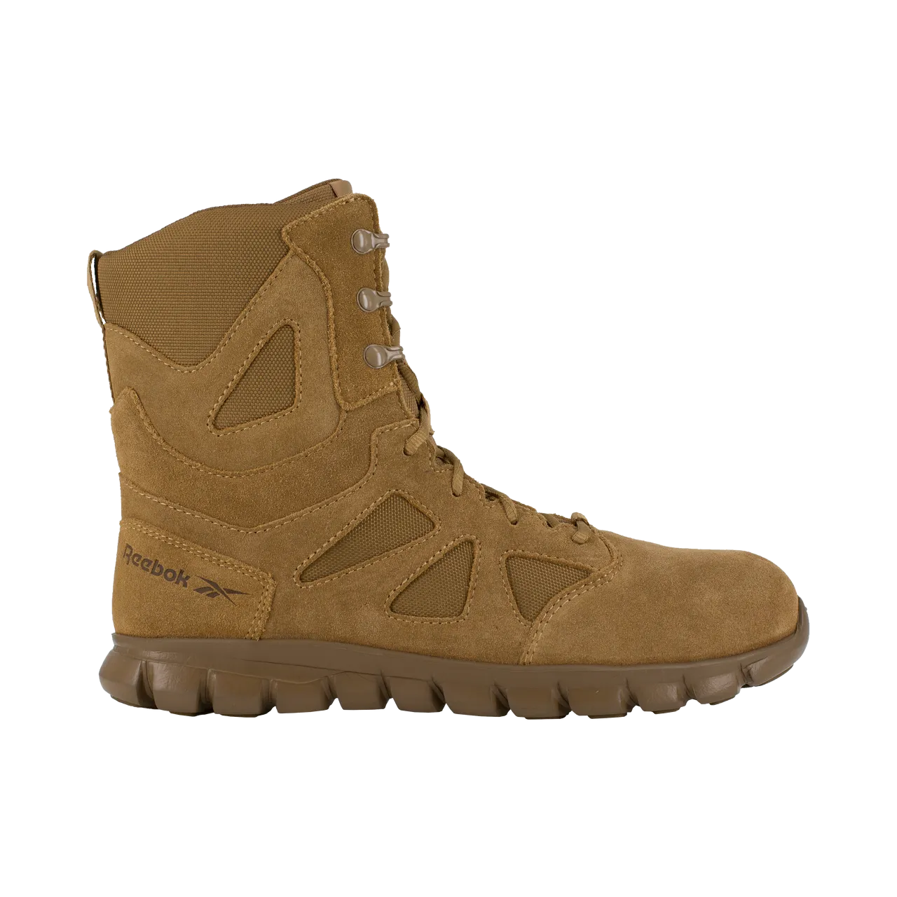 Reebok Men's Sublite Cushion 8" Comp Toe Tactical Military Boot - Coyote - RB8809