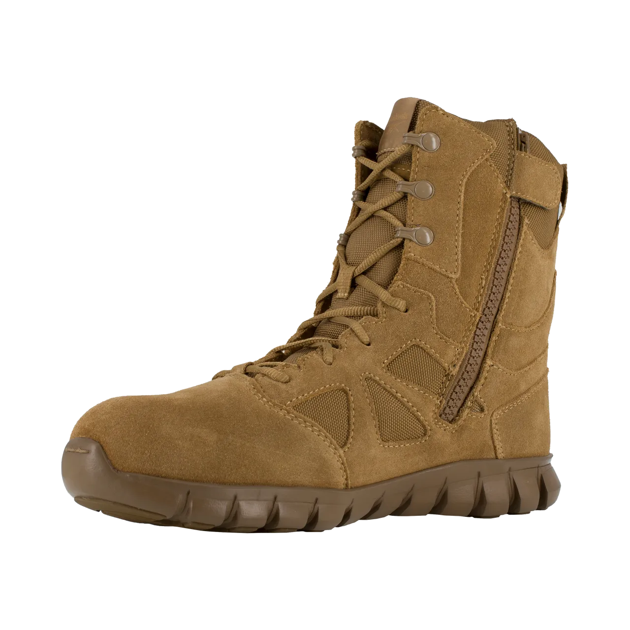 Reebok Men's Sublite Cushion 8" Comp Toe Tactical Military Boot - Coyote - RB8809