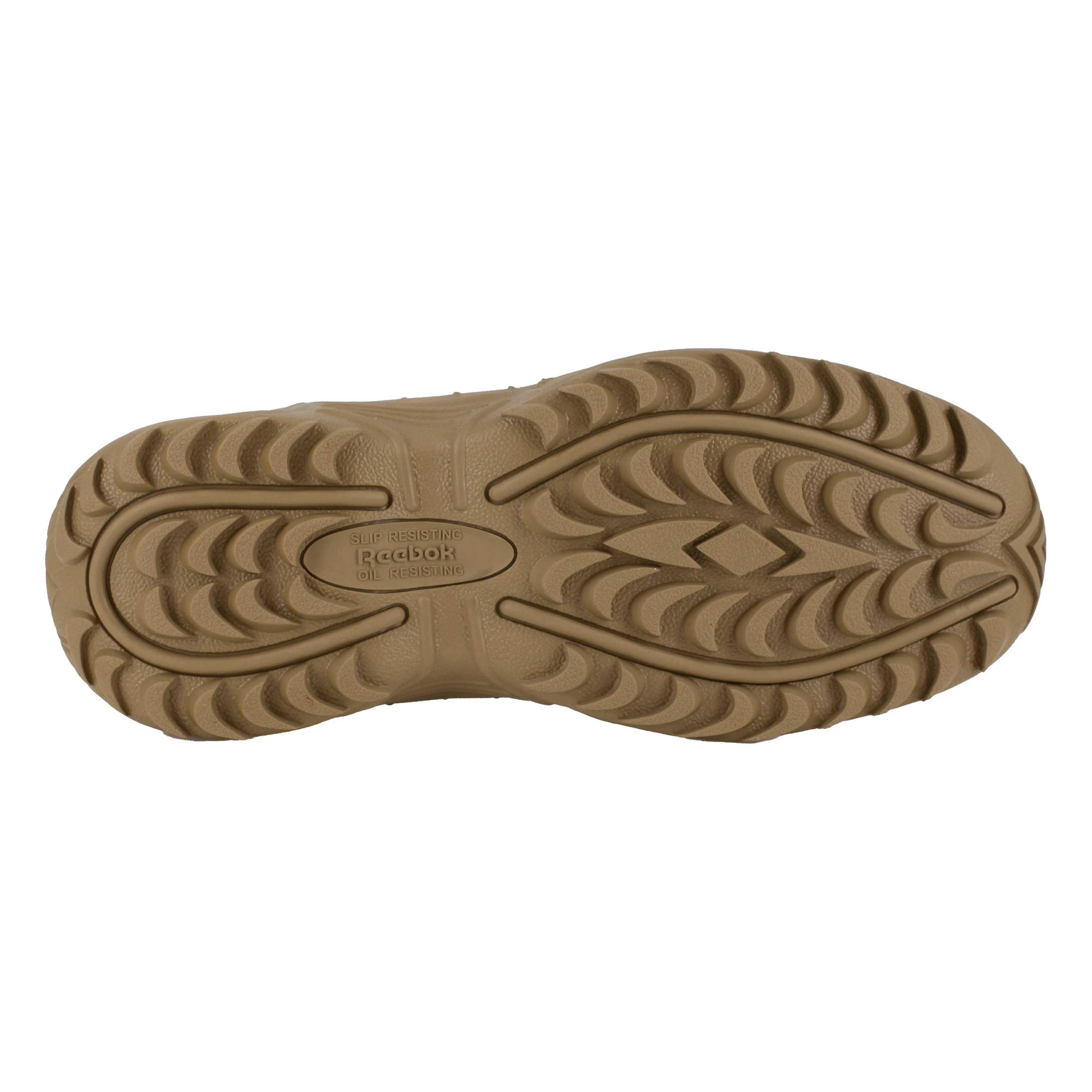 Reebok Women's Rapid Response RB 8" Comp Toe Stealth Military Boot - Tan - RB894