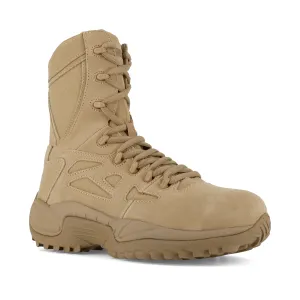 Reebok Women's Rapid Response RB 8" Comp Toe Stealth Military Boot - Tan - RB894