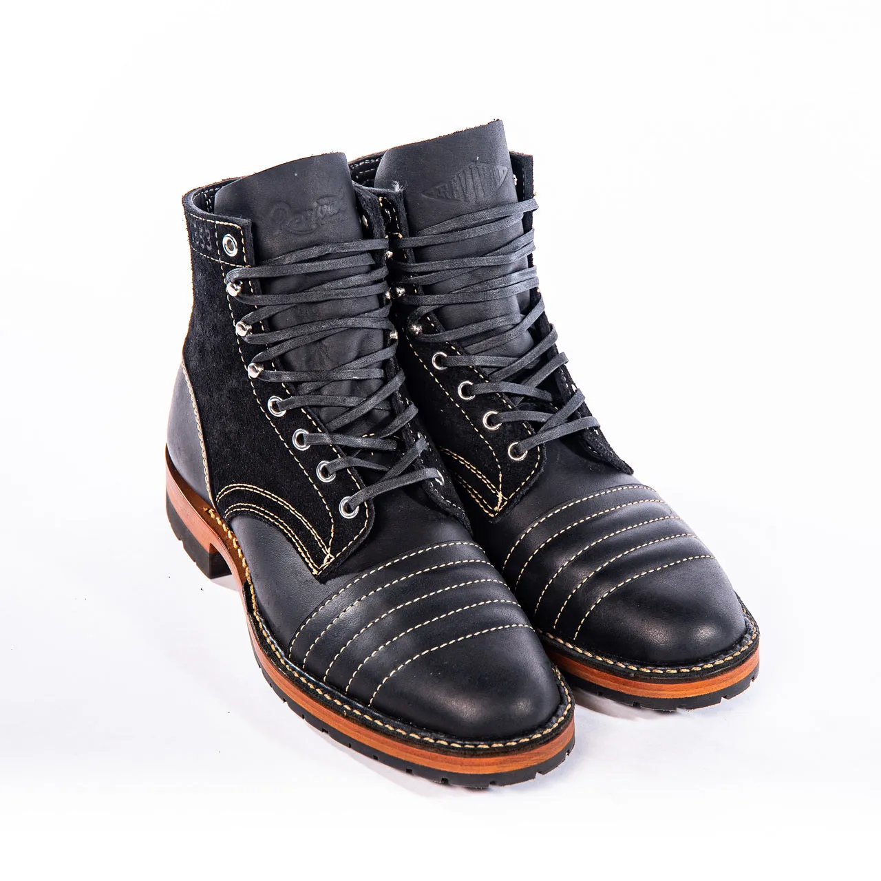 Revival Cycles x White's Moto Boot