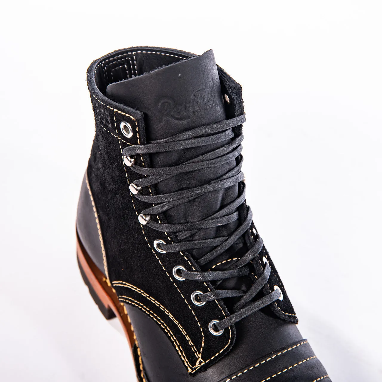 Revival Cycles x White's Moto Boot