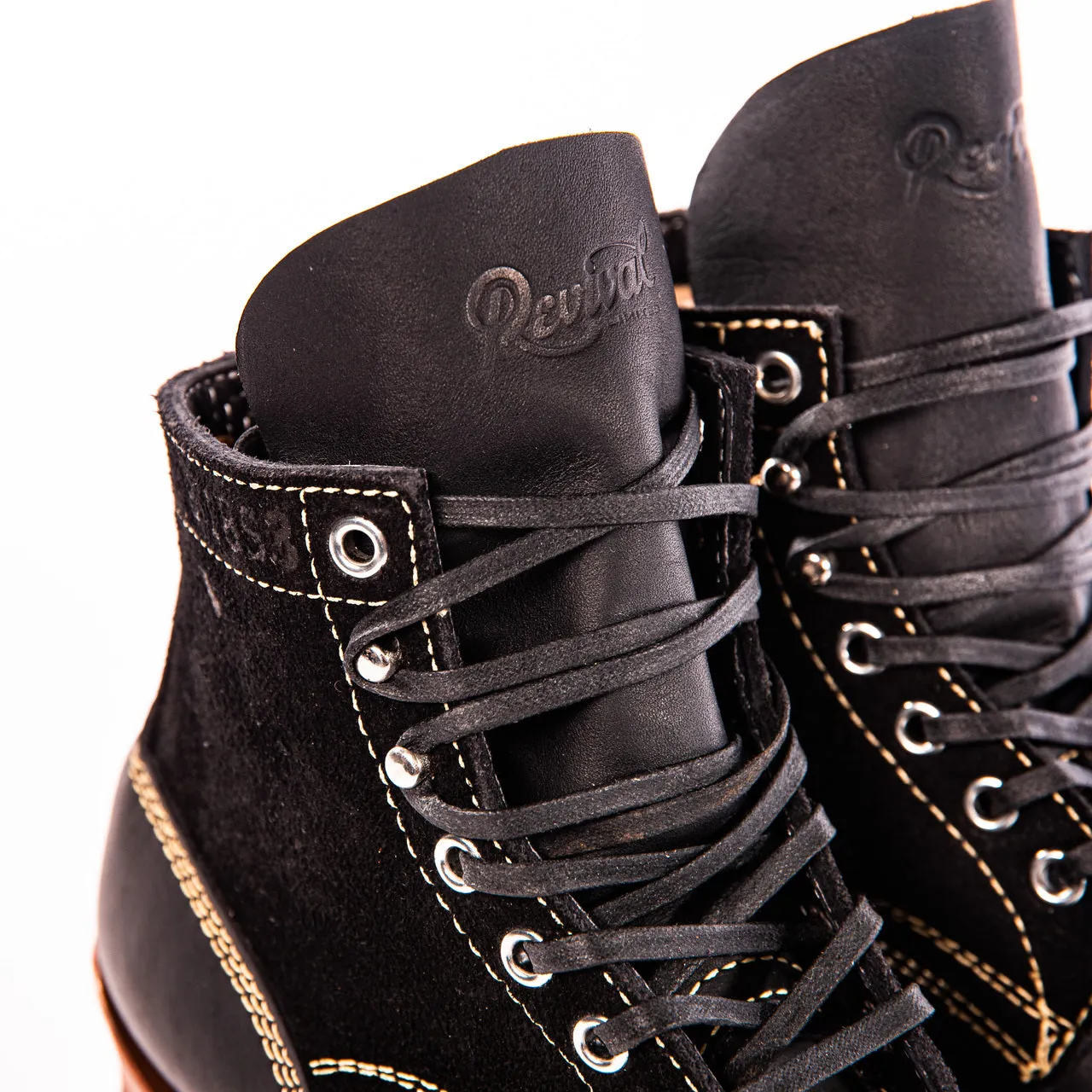 Revival Cycles x White's Moto Boot