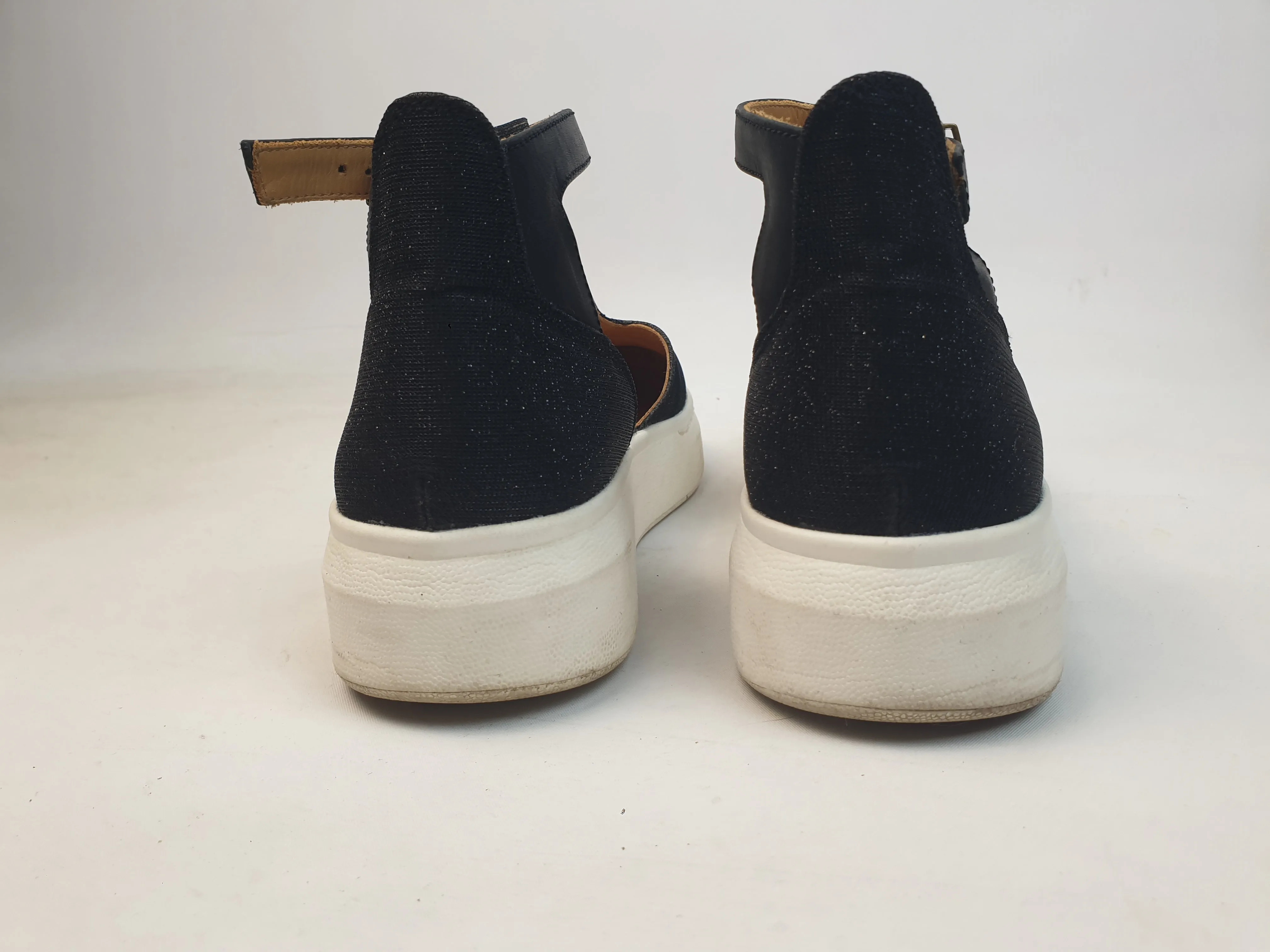 Rollie city bar shoes in black twinkle size 38 (comes with box)