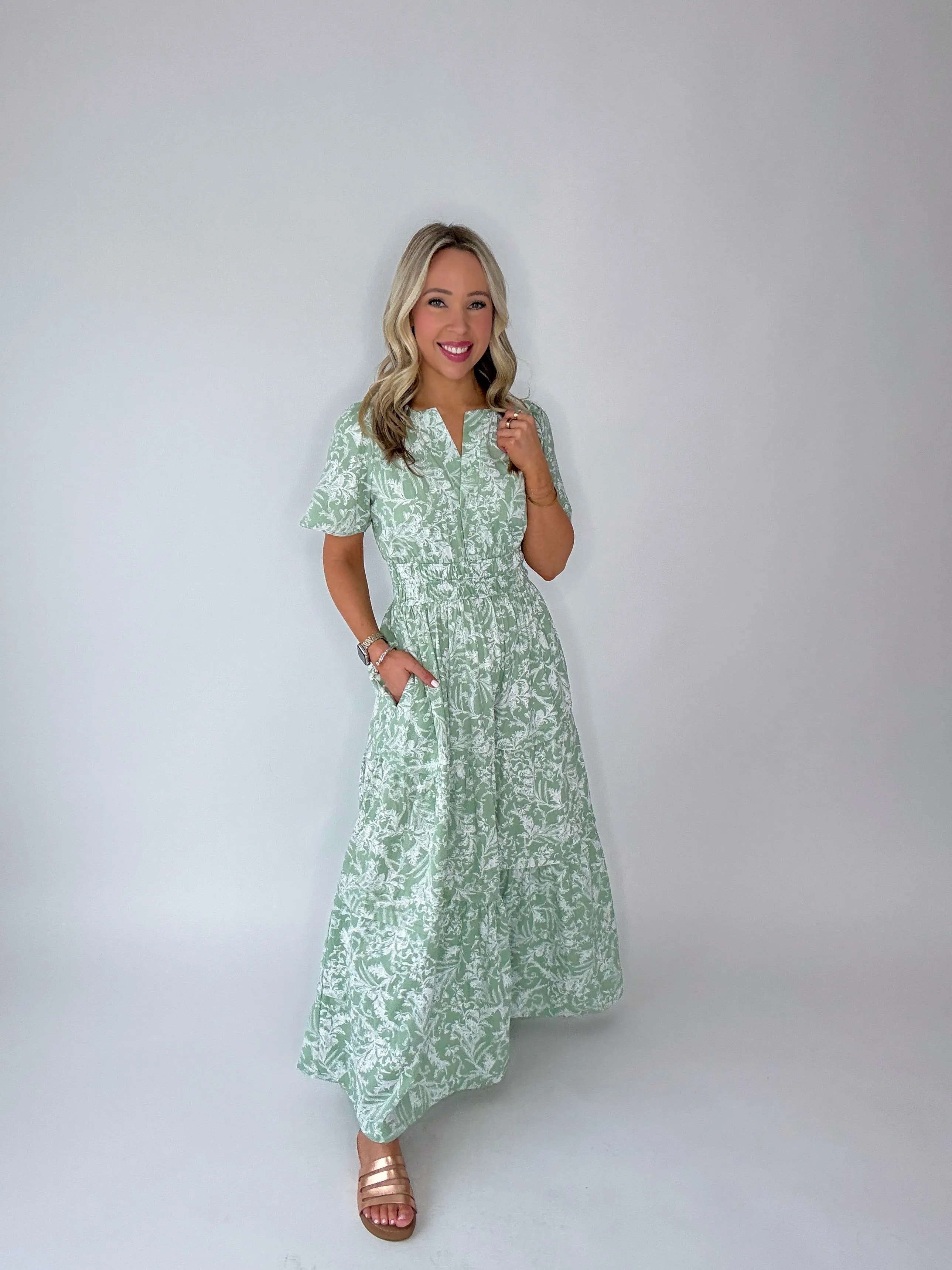 Romance Awaits Floral Dress