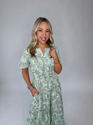 Romance Awaits Floral Dress