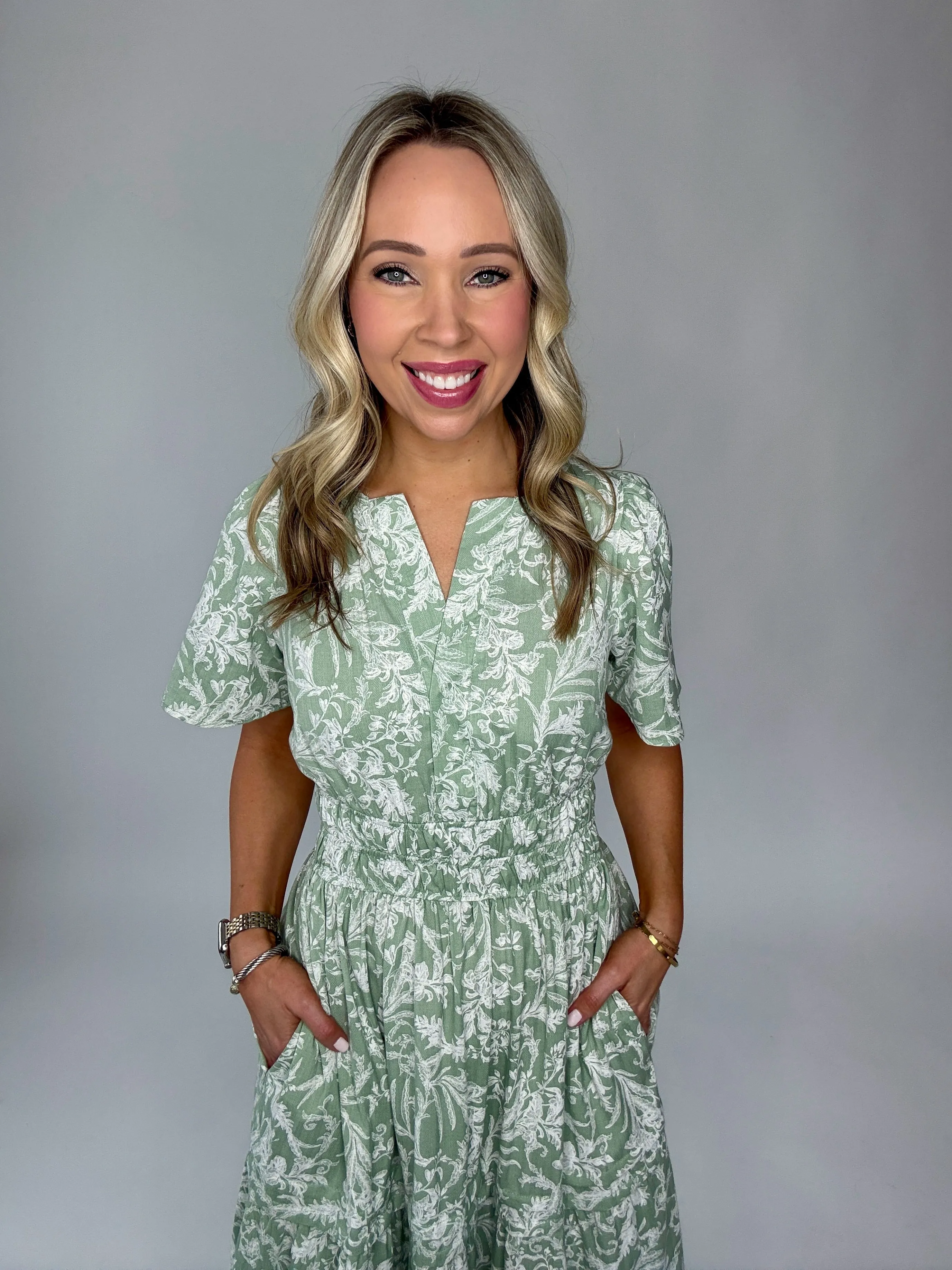 Romance Awaits Floral Dress