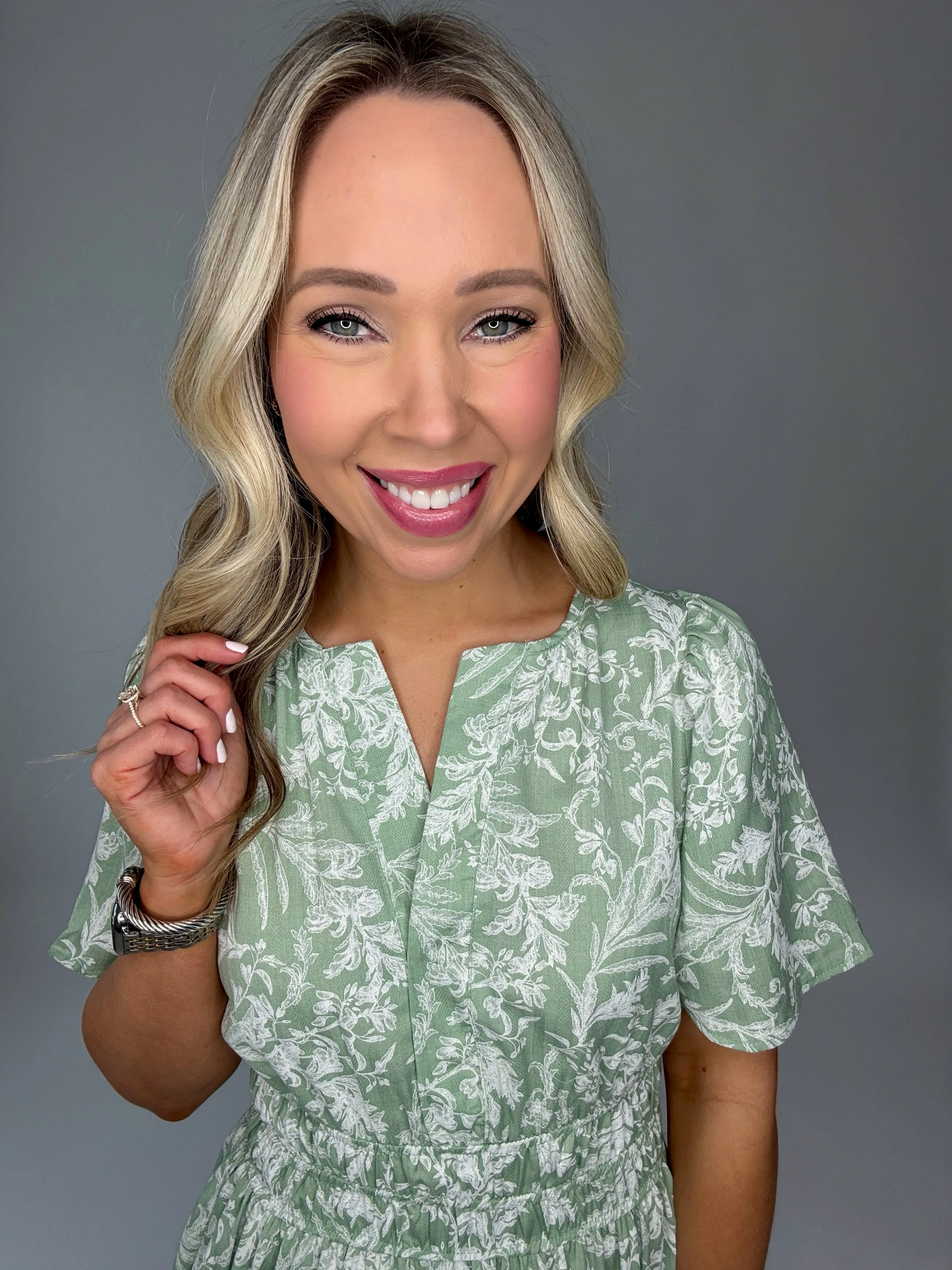 Romance Awaits Floral Dress