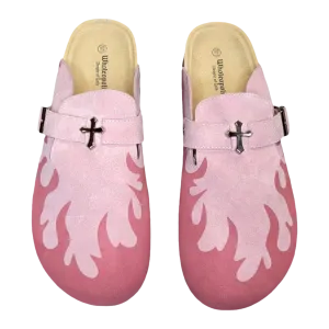 Rose Pink Crossfire Clogs
